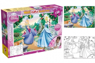 Slagalica Lisciani 150pcs Maxi Princess 2u1 slozi I oboji 46720