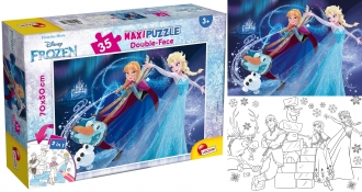 Slagalica Lisciani 35pcs Maxi Frozen 2u1 slozi I oboji  66711