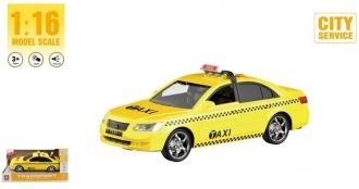 Auto Taxi sa zvukom I svetlom B/O 29x15x12,5cm Wenyi WY560C