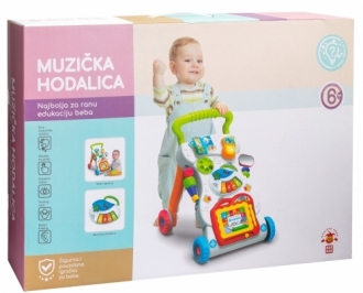 Baby SR Hodalica za prve korake muzicka B/O 54,5x38x10cm HE0801