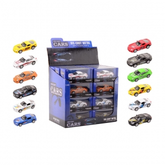 Super Cars 1:43 Metalni modeli autica display 24pcs 26091 (1/96)