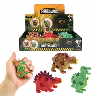 Dinosaurus Squeeze loptica 3ass display 12pcs 35759Z