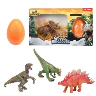 Dinosaurus Set sa jajem iznenadjenja 12ass 37131Z