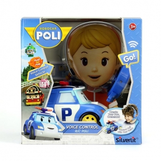 Robocar Poli Automobil R/C Policijski sa glasovnom kontrolom Silverlit 83320