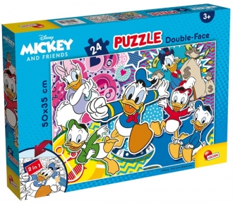 Slagalica Lisciani 24pcs Disney Paja Patak slozi I oboji 86504