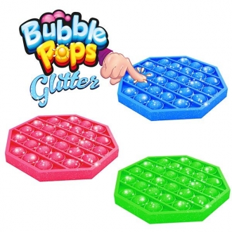 Pop It Bubble Fidget Octagon Glitter drustvena igra 3ass 35061Z