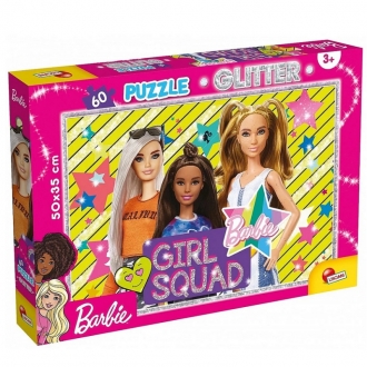 Slagalica Lisciani 60pcs Barbie Glitter Girls squad! Lisciani 81172
