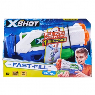 Puska na vodu X-Shot Fast Fill domet 10m Zuru 56138