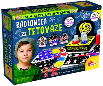 Mali Genije SR Kreativni set Radionica Za Tetovaze Lisciani RS84234