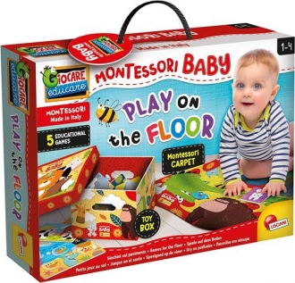 Montesori Baby Edukativna kutija sa Montesori podlogom Lisciani 92796