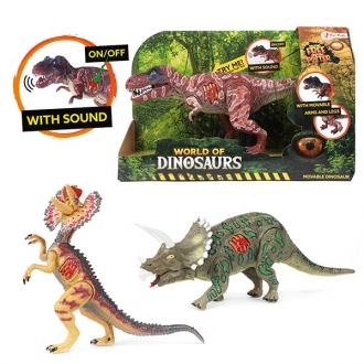 World of Dinosaurus sa zvukom koji hoda+poster 3ass 37092Z