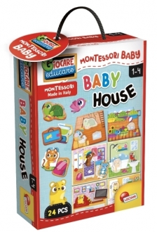 Montesori Baby Edukativna kutija Baby House Lisciani 100613