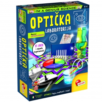 Mali Genije SR Edukativni set Opticka Laboratorija Lisciani RS48984 (12/1)