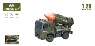 Kamion vojni sa raketom 1:20  Wenyi WY440C