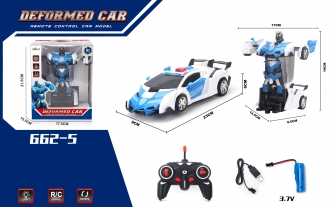Auto Transformers Police R/C 662-5