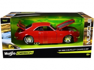 Maisto Metalni model autica 1:24 Design Classic Muscle Chevrolet Camaro Z28 1968 32508