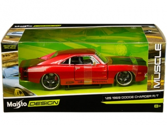 Maisto Metalni model autica 1:24 Design Classic Muscle Dodge Charger RT 1969 32537