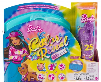 Barbie lutka Color Reveal Neon Fashions HCD28