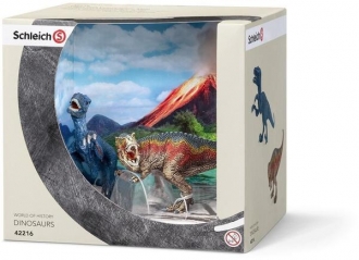 Schleich figure Dinosaurus T-Rex i Velociraptor 42216