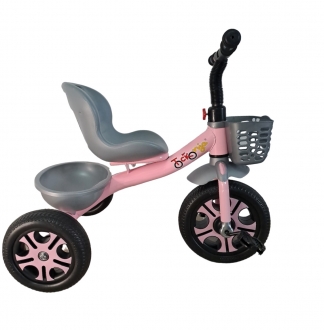 Tricikl sa korpom Tockonja roze CLP003-32