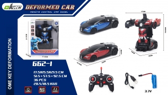 Transformers auto 1:18 R/C USB 662-1
