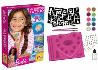 Barbie kreativni set Glitter Tattoo 100958