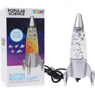 Edukativna lampa Popular Science Glitter Rocket 1005