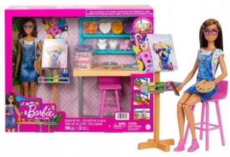 Barbie lutka set Relax & Create Art Studio HCM85