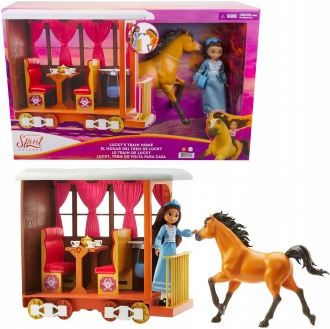 DreamWorks Spirit set Luckys train home HBT15