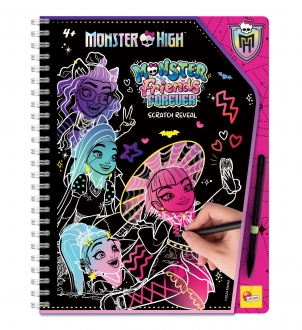 Monster High Sketchbook Monster Friends Forever Lisciani 12822