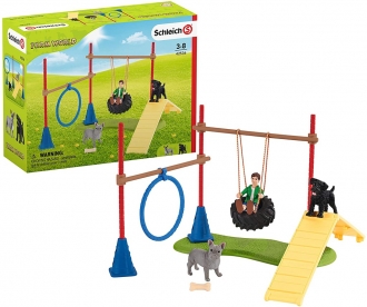 Schleich Farm World Puppy training set 42536