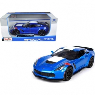 Maisto Metalni model autica 1:24 2017 Corvette Grand Sport 31516BU