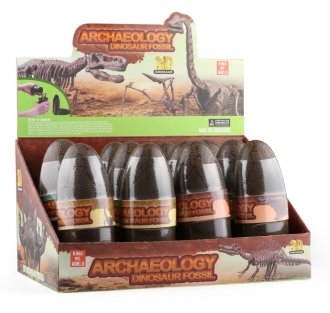 Dinosaurus jaje fosil display 12pcs 6015BA-1