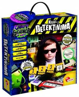 Crazy Science Edukativni set SR Nauka o Detektivima Lisciani RS97425