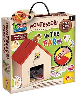 Montesori Set Baby Wood Na fami Lisciani 105403