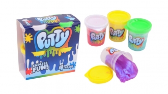 Rastegljiva masa Putty 4-pack 24487