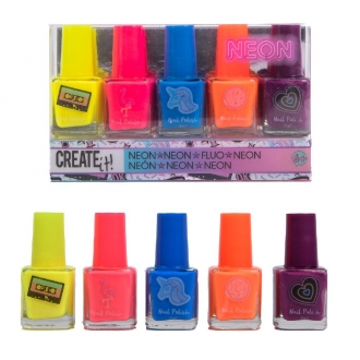 Create it! Set za ulepsavanje noktiju Neon 5pcs 84162