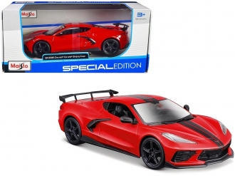 Maisto Metalni model autica 1:24 2020 Chevrolet Corvette Stingray Coupe crveni 31534RD