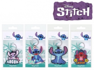 Lilo & Stitch privezak za kljuceve 2D PVC 4 ass 8x8cm 13267