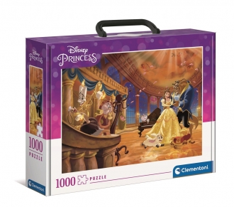 Clementoni slagalice kofer Puzzle Disney Princess Beauty And The Beas 1000pcs 39676