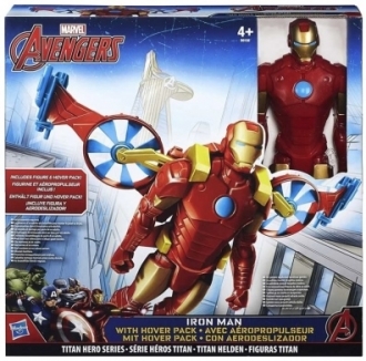 AVENGERS figura Titan Hero Iron Man Hover Pack B6156