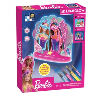 Barbie set Fairy Glow Paint N Lite 5112